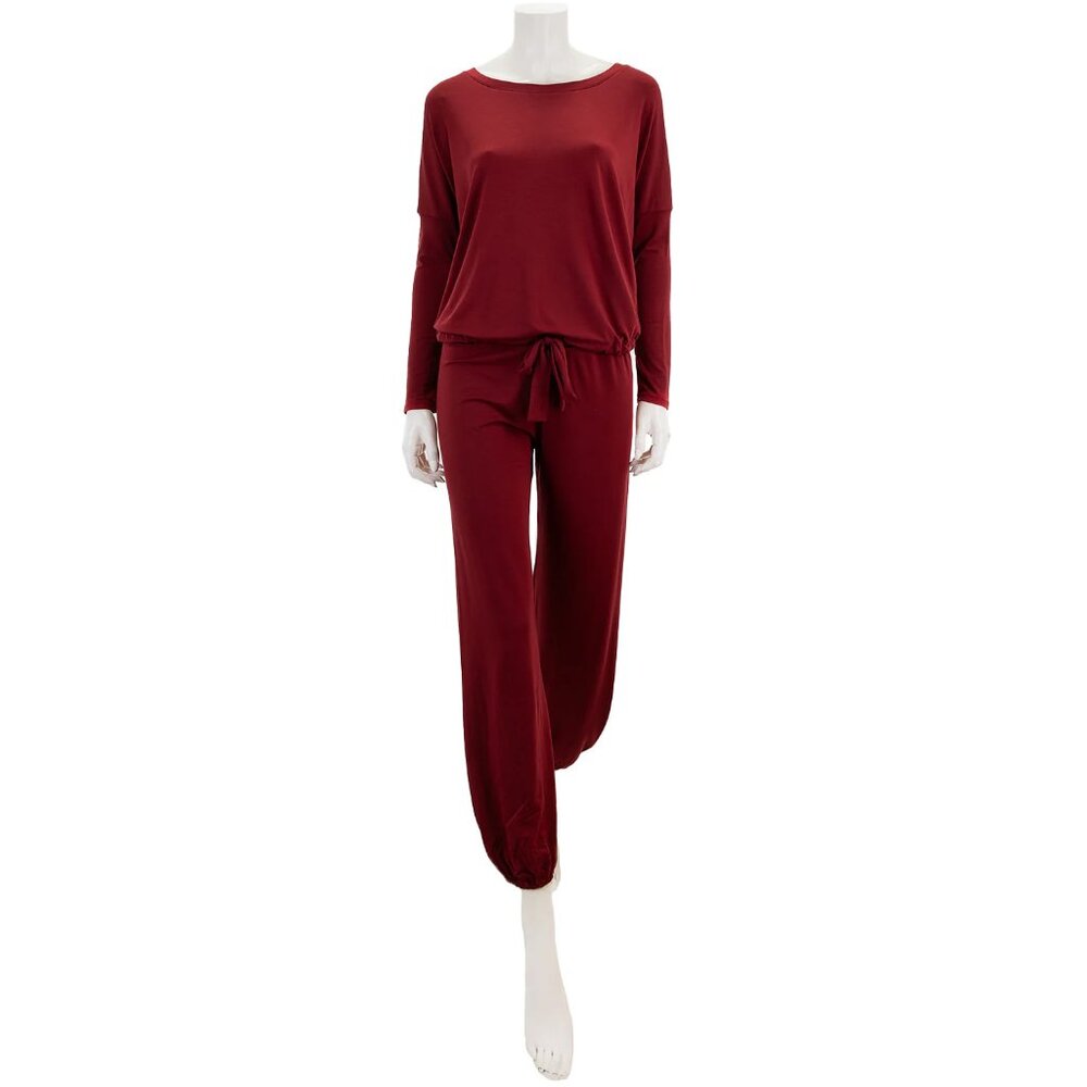Eberjey Gisele TENCEL™ Modal Slouchy PJ Set – Cabernet